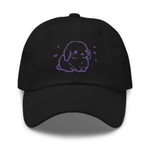 Classic Cap - Sitting Lily Bunny Purple