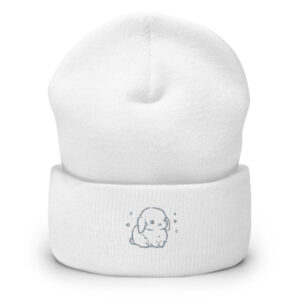 Cosy Classic Beanie - Sitting Lily Bunny Grey